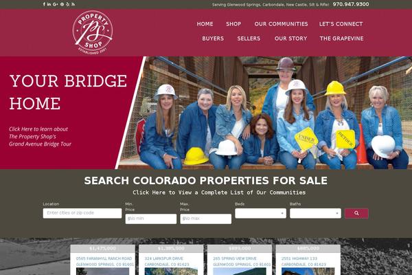 Open-floor-plan theme site design template sample