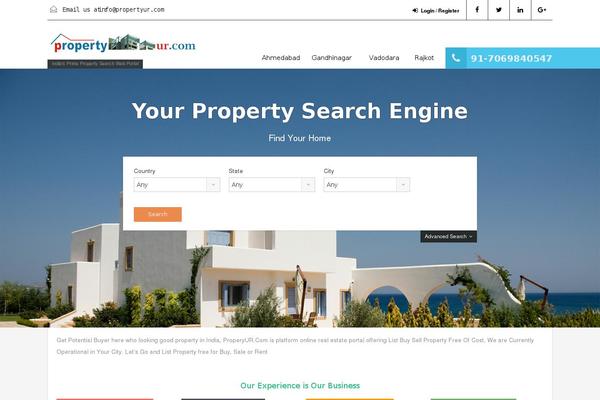 Realhomes Theme theme site design template sample