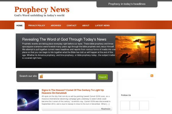 prophecynewsheadlines.com site used Business-feature