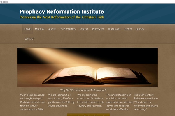 Churchope theme site design template sample