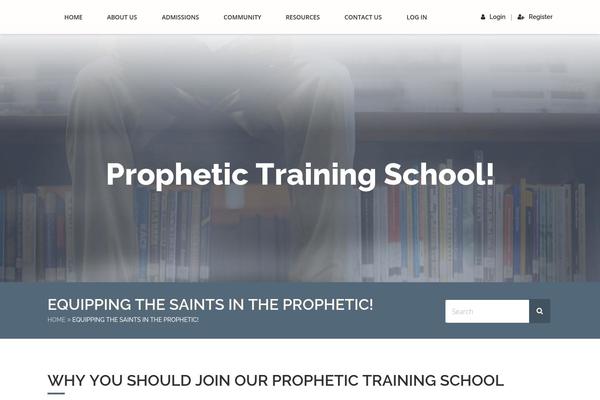LMS theme site design template sample