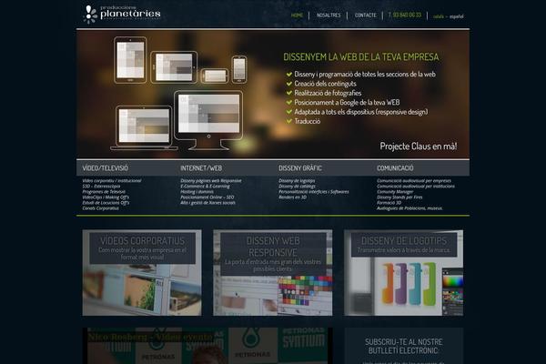 Propla theme site design template sample