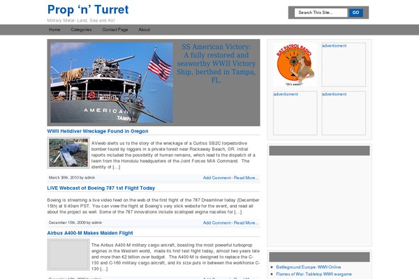 propnturret.com site used Wp_magazine