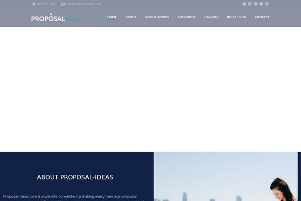 Jupiter Child theme site design template sample