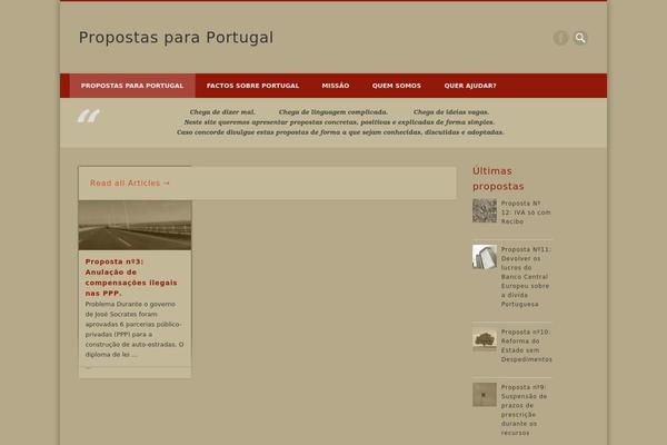 Pinboard theme site design template sample