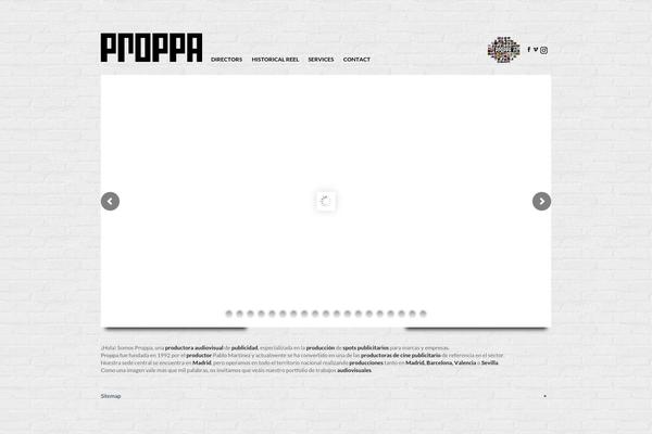 Site using Slider plugin