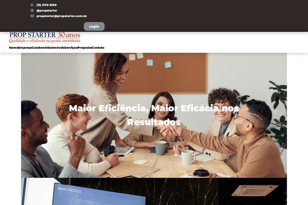 OceanWP theme site design template sample