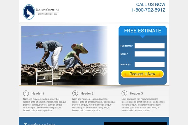 Solar theme site design template sample