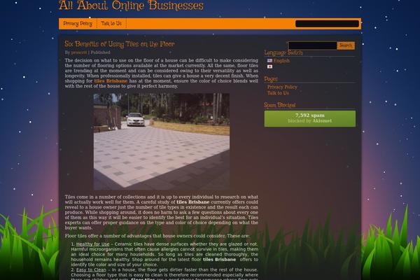 Site using Fullscreen Slider plugin