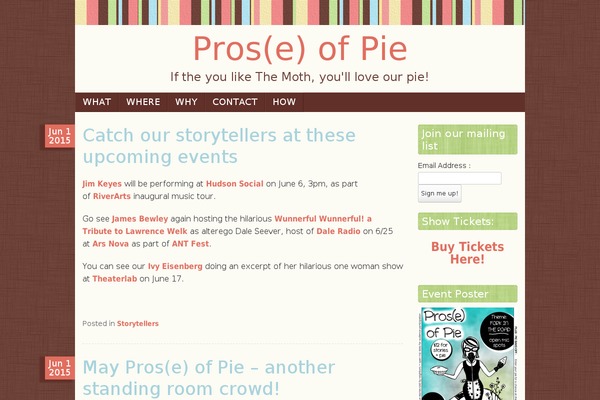 Scrappy theme site design template sample