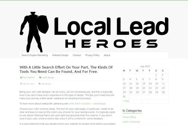 Site using Social Likes plugin