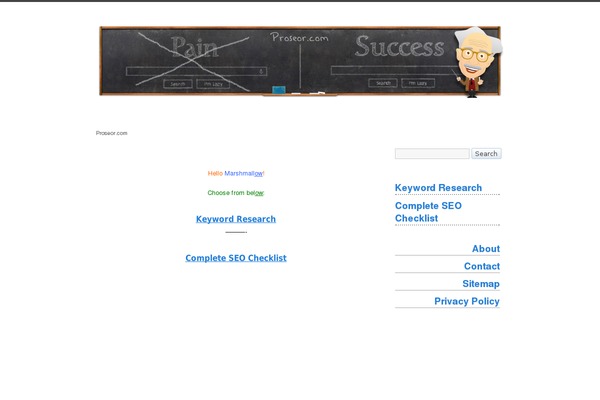 Scherzo theme site design template sample