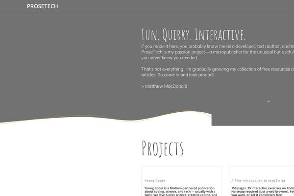 Site using Mesmerize-companion plugin