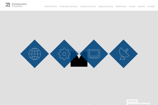 prosiebensat1produktion.de site used Psp