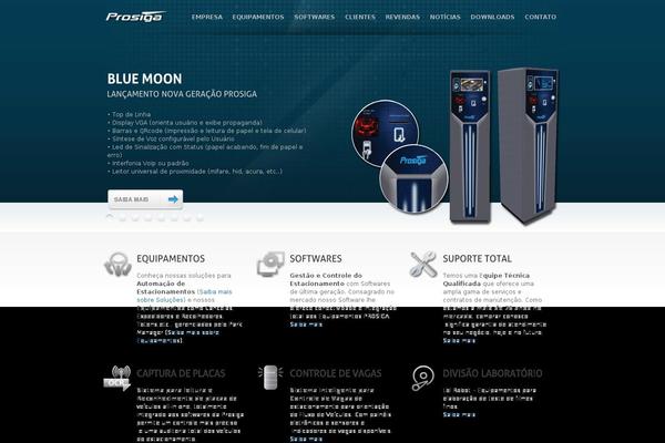 Exiria theme site design template sample