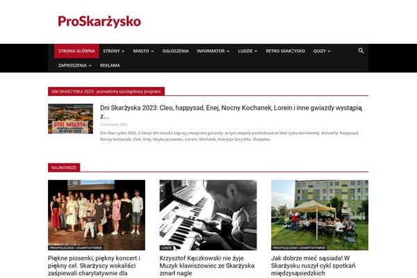 Newspaper Child theme site design template sample