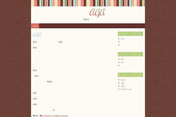 Scrappy theme site design template sample