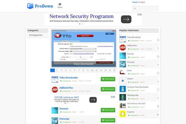 wpt-prodown theme websites examples