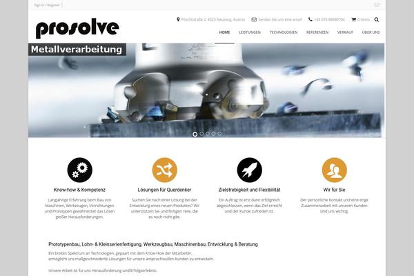 Albar theme site design template sample