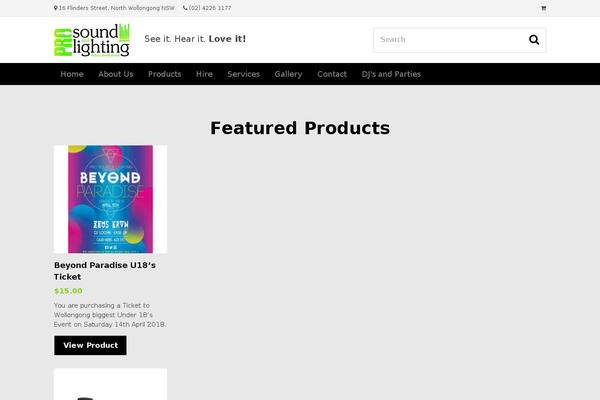 Site using Responsive Gallery Grid plugin