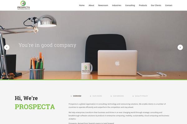 Starter theme site design template sample