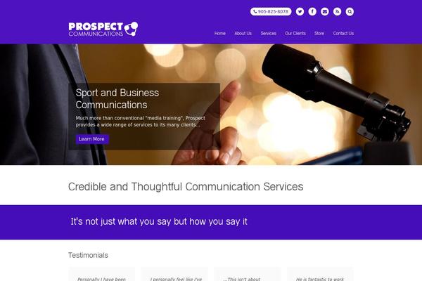 Stack theme site design template sample