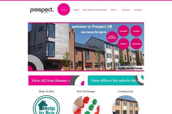 Prospect theme site design template sample