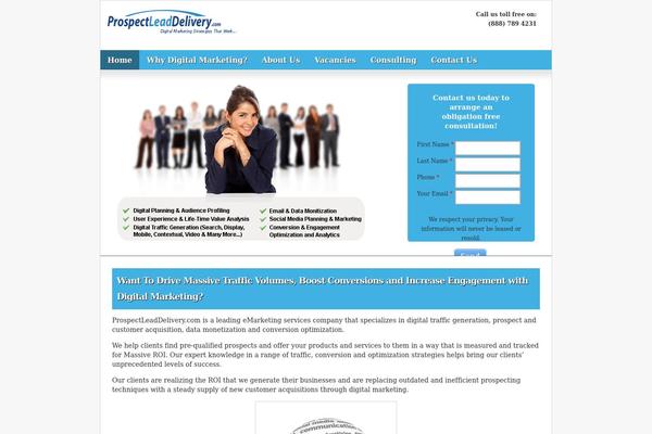 Beyond theme site design template sample
