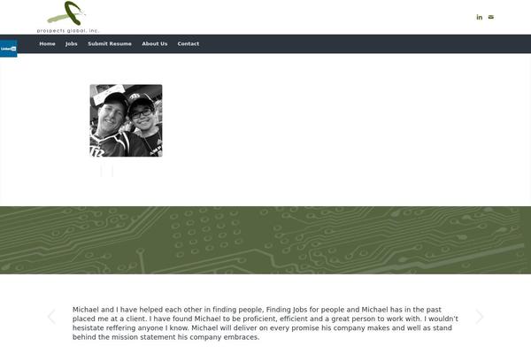Site using WP LinkedIn plugin