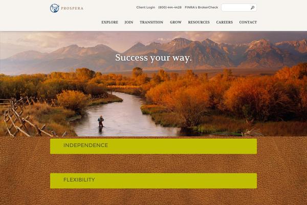 prosperafinancial.com site used Prospera