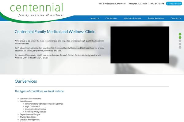 prosperfamilydoctor.com site used Onepage-centennial
