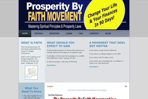 Imaginy theme site design template sample