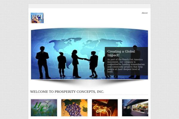 Andrina Lite theme site design template sample
