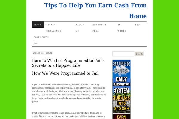 Pilcrow theme site design template sample