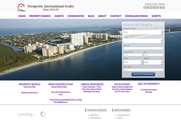 Curb Appeal theme websites examples