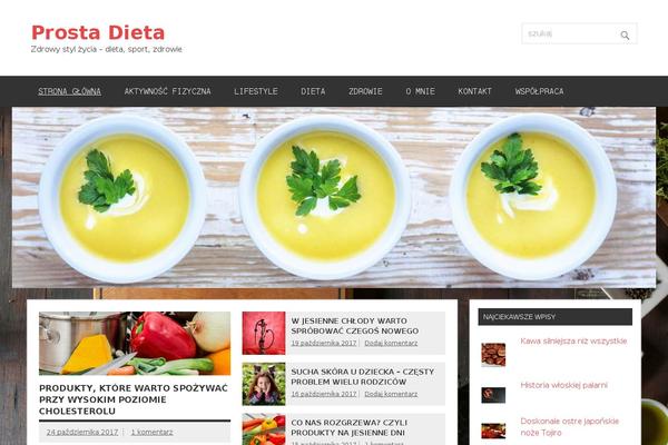 Dynamic News Lite theme site design template sample