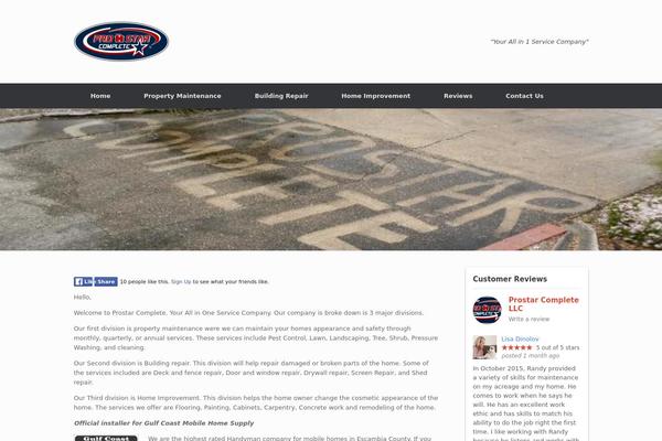 Site using Google Places Reviews plugin