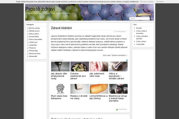 Site using Čeština pro WordPress plugin