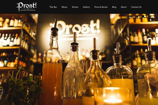 Nosh theme site design template sample