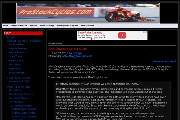 prostockcycles.com site used Lifestyle 1.0
