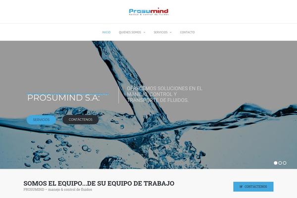 TheBuilt theme site design template sample