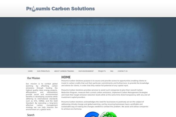 Deluxe theme site design template sample