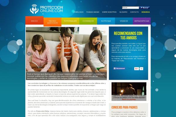 Gambit theme site design template sample