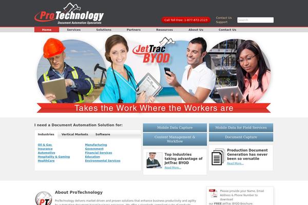 Site using Easy Table plugin