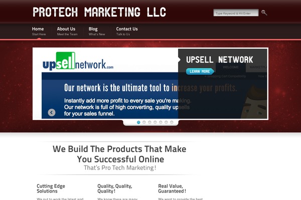 protechmarketingllc.com site used Neoteric