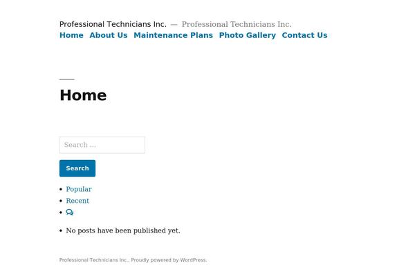 Twenty Nineteen theme site design template sample