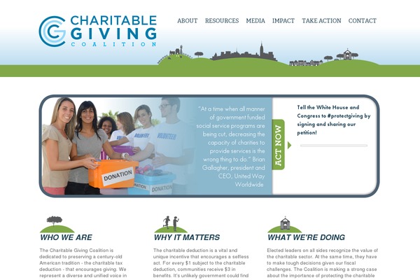 protectgiving.org site used Cgc