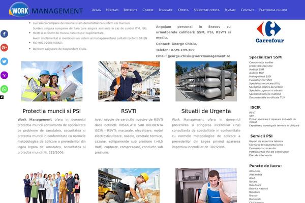 Tesseract theme site design template sample