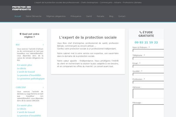 protectiondesindependants.com site used Yoo_monday_wp