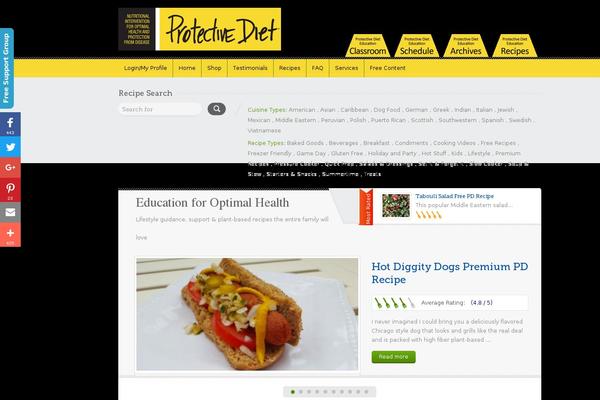 Site using Modern-events-calendar plugin